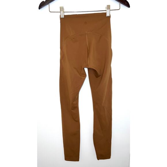 Lululemon Instill High-Rise Tight 25" Size 0 Copper Brown - Picture 4 of 6